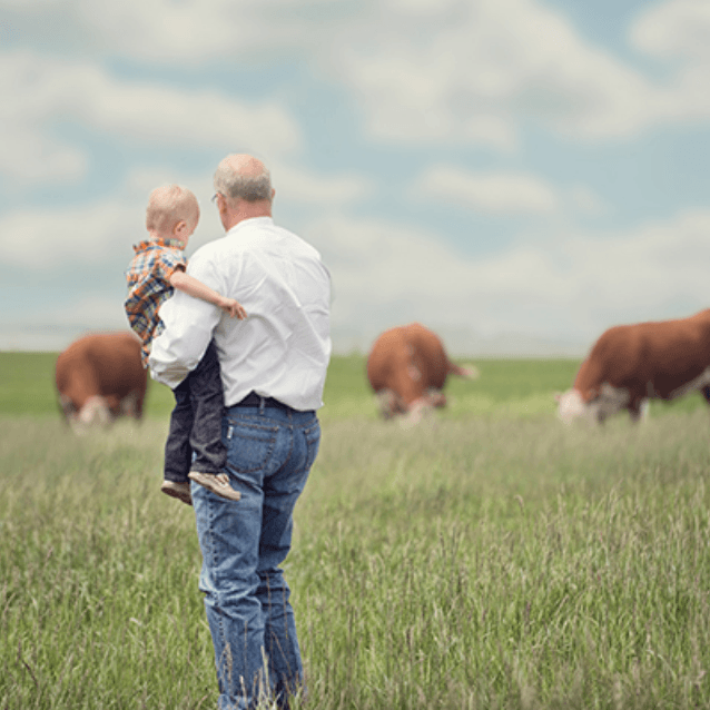 People in the field